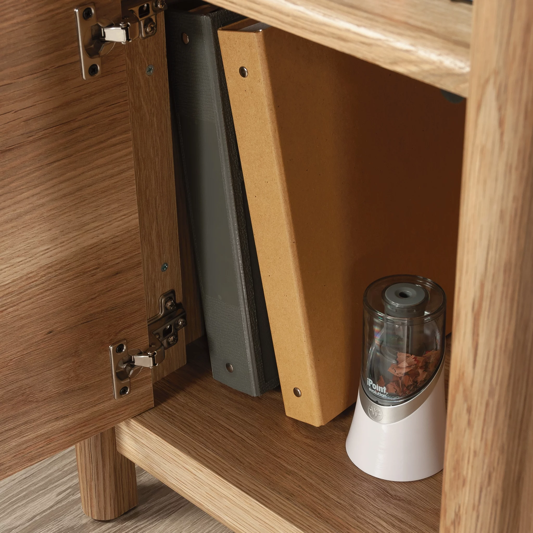 Sauder Dover Edge Home Office Desk, Timber Oak Finish