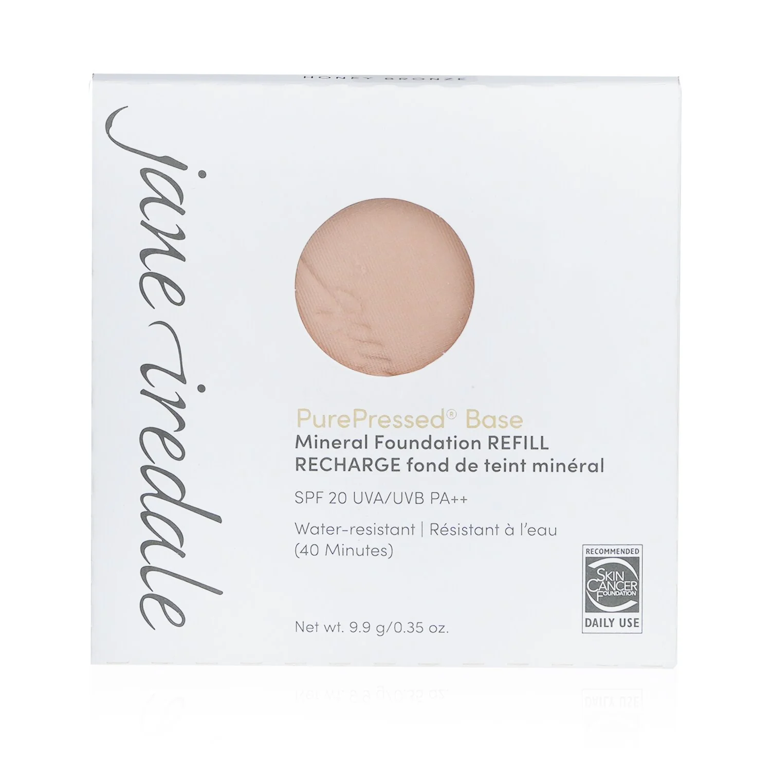 Jane Iredale PurePressed Base Mineral Foundation Refill SPF 20 - Latte  9.9g/0.35oz