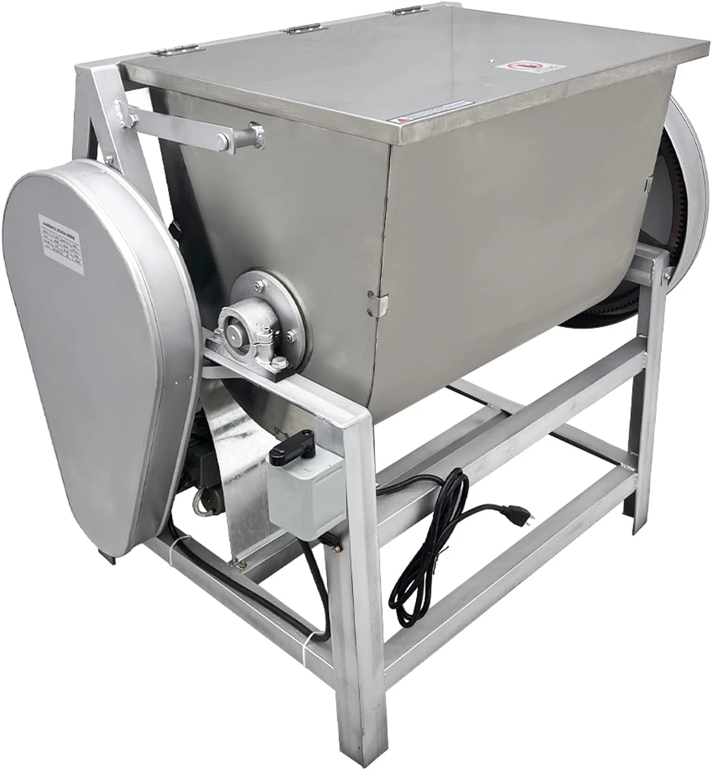PreAsion Commercial Electric Dough Mixer Mixing Machine Heavy Duty Electric Food Mixer 50KG 110V