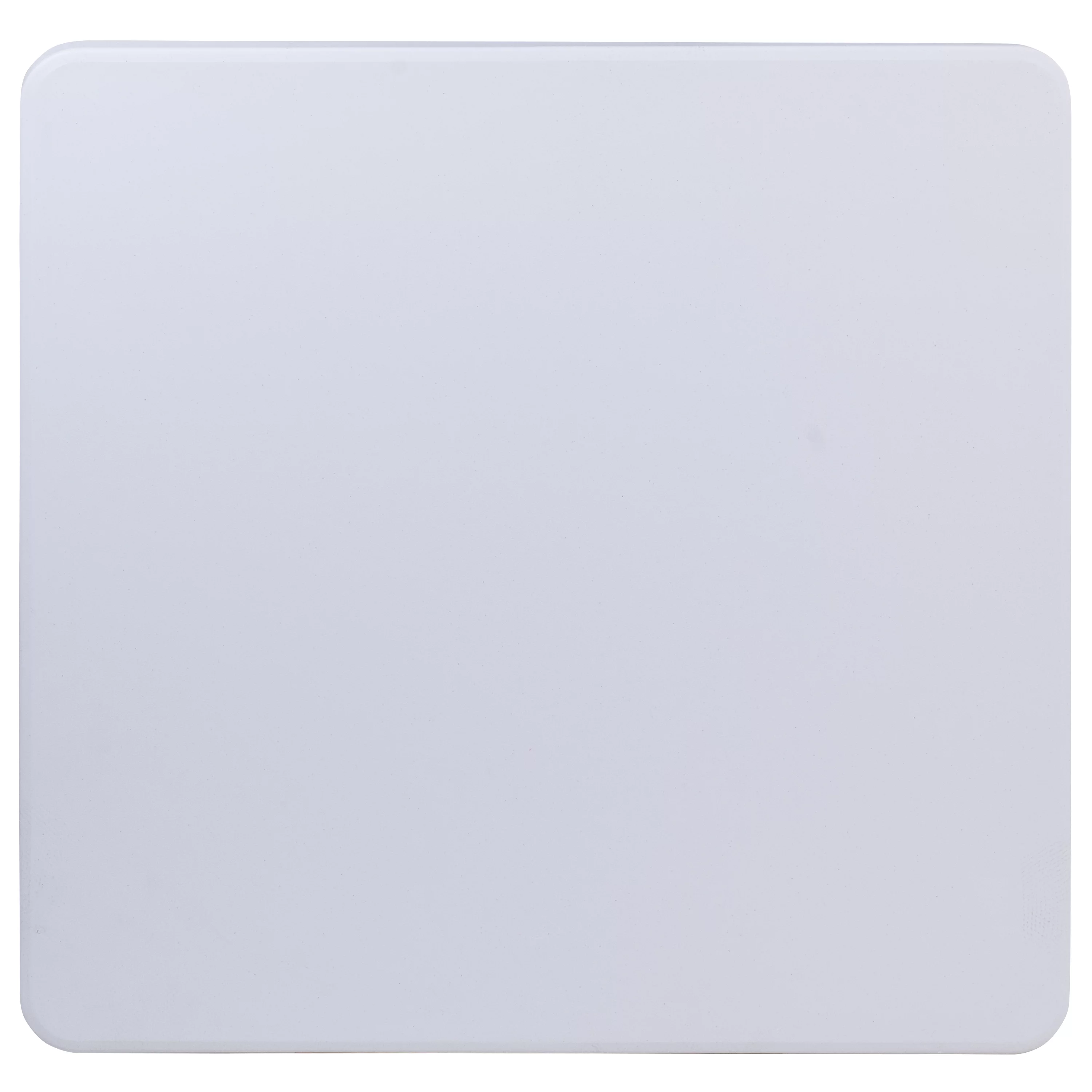 Flash Furniture 2.81-Foot Square Granite White Plastic Folding Table
