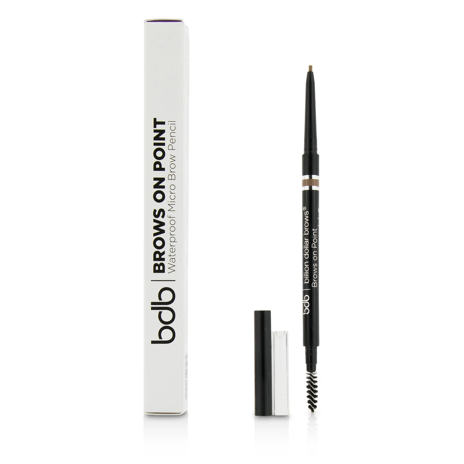 Billion Dollar Brows Brows On Point Waterproof Micro Brow Pencil - Raven  0.045g/0.002oz