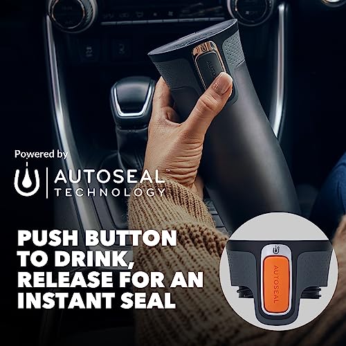 Contigo West Loop Autoseal Travel Mug, Stainless Steel Thermal Mug, Vacuum Flask, Leakproof Tumbler, Coffee Mug with BPA-Free Easy-Clean Lid