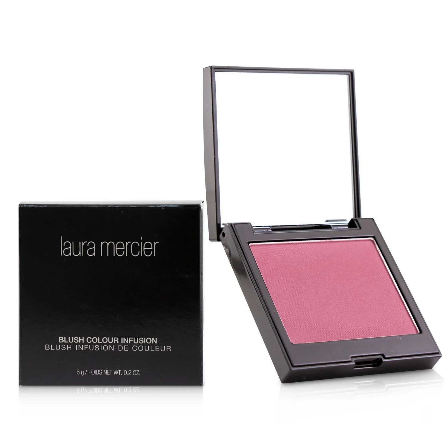 Laura Mercier Blush Colour Infusion - # Strawberry (Matte Bright Pink) (Unboxed)  6g/0.02oz