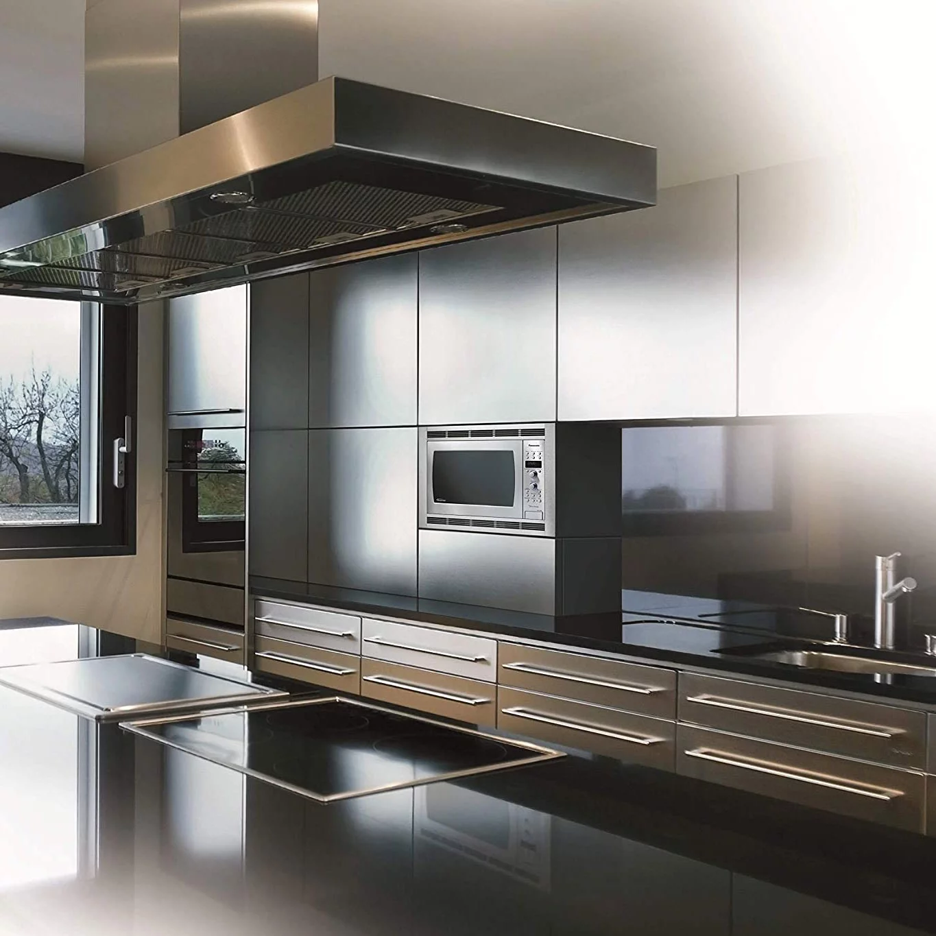 Panasonic Microwave Stainless Steel 27