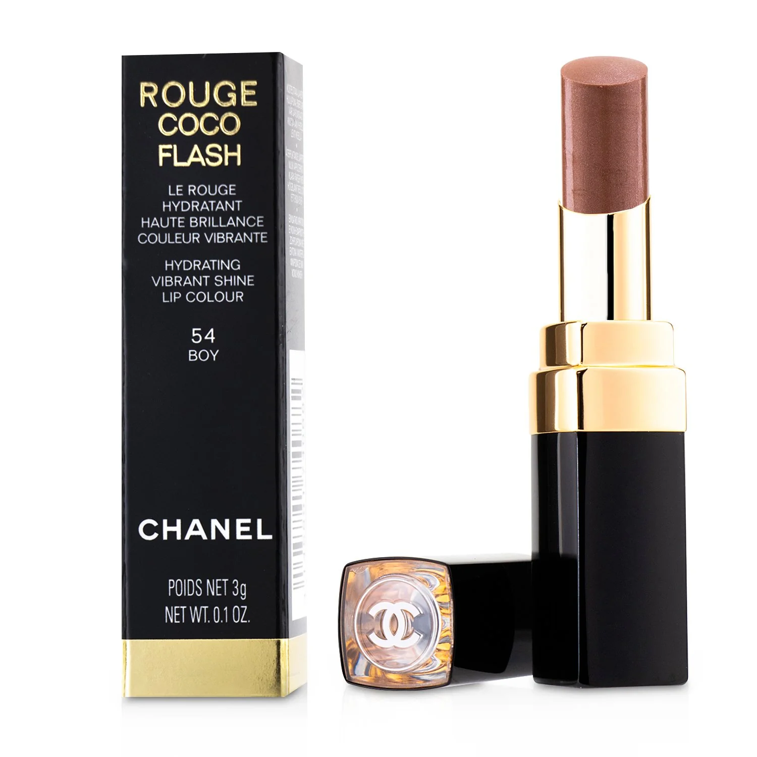 Chanel Rouge Coco Flash Hydrating Vibrant Shine Lip Colour - # 142 Crush  3g/0.1oz