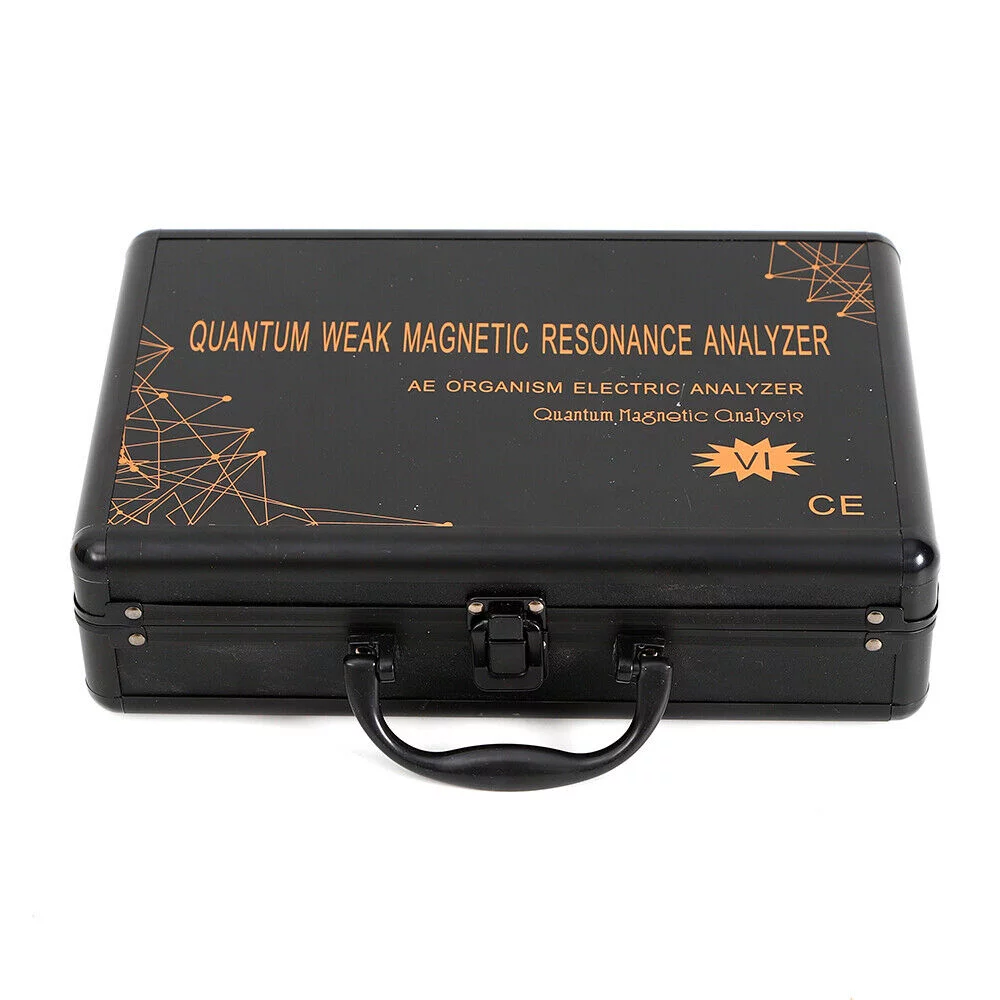 DENEST Quantum Magnetic Resonance Body Analyzer Body Health Analyzer Balck