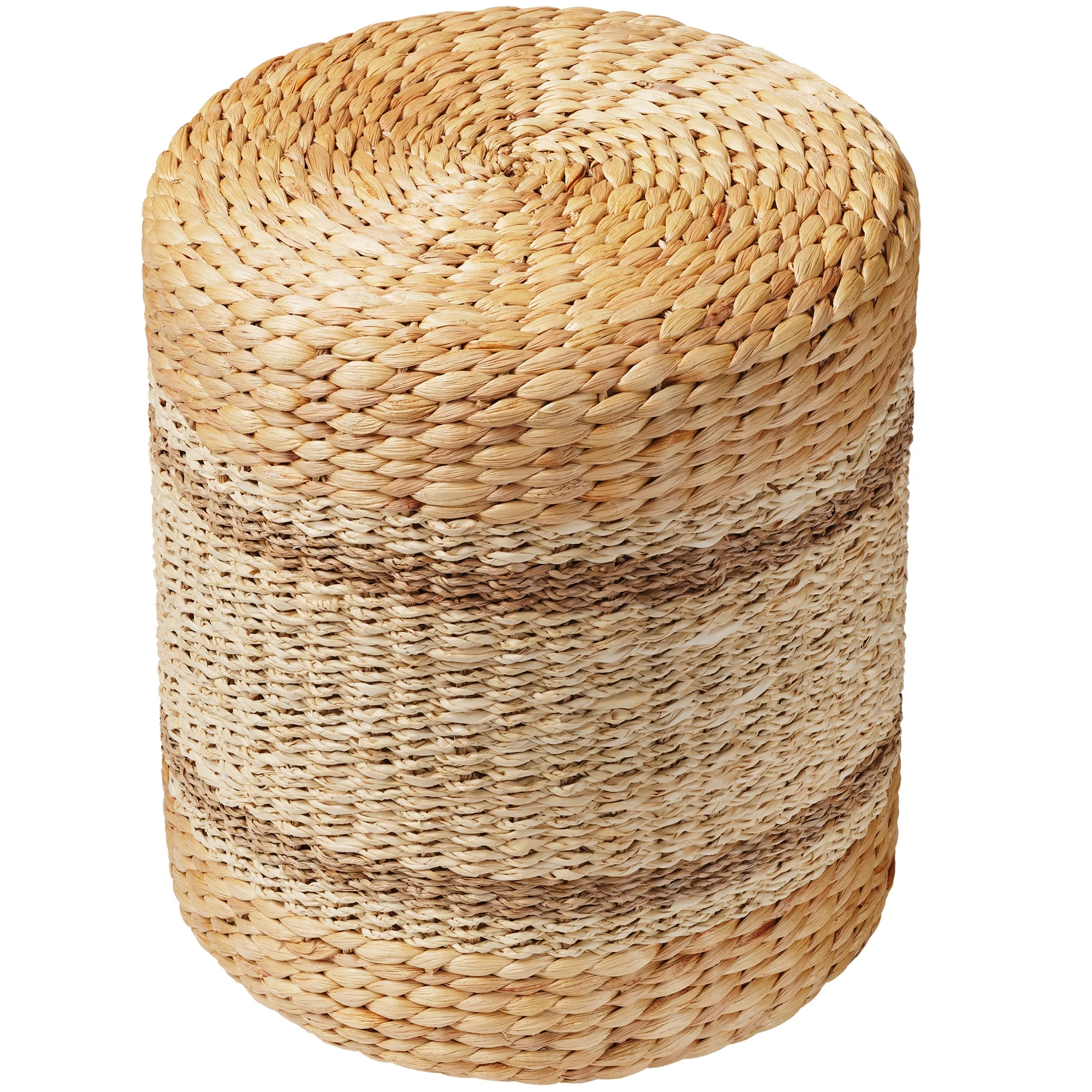TrumanPick Seagrass Pouf Ottoman 14