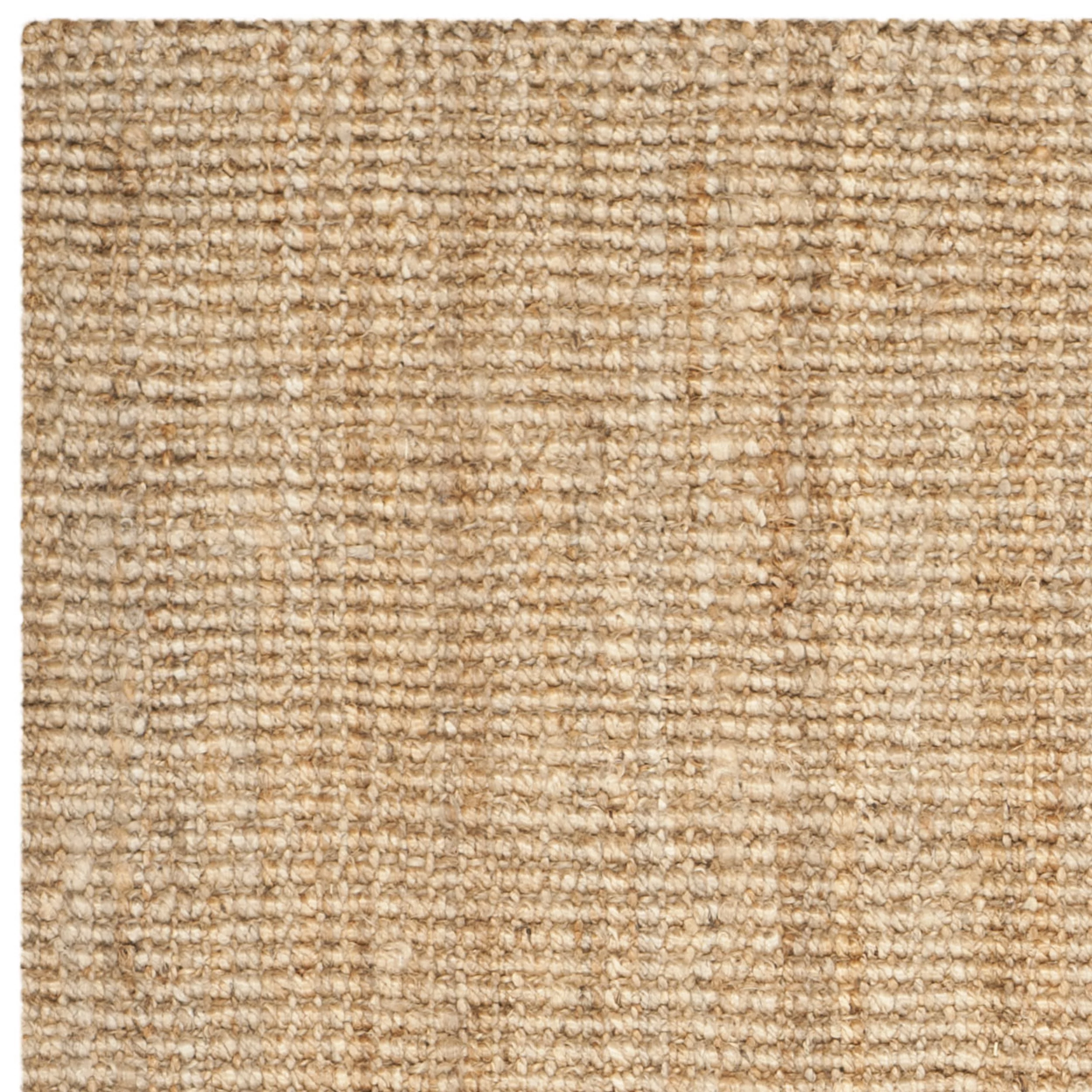 SAFAVIEH Natural Fiber Delmar Braided Jute Area Rug, Natural, 8' x 10'