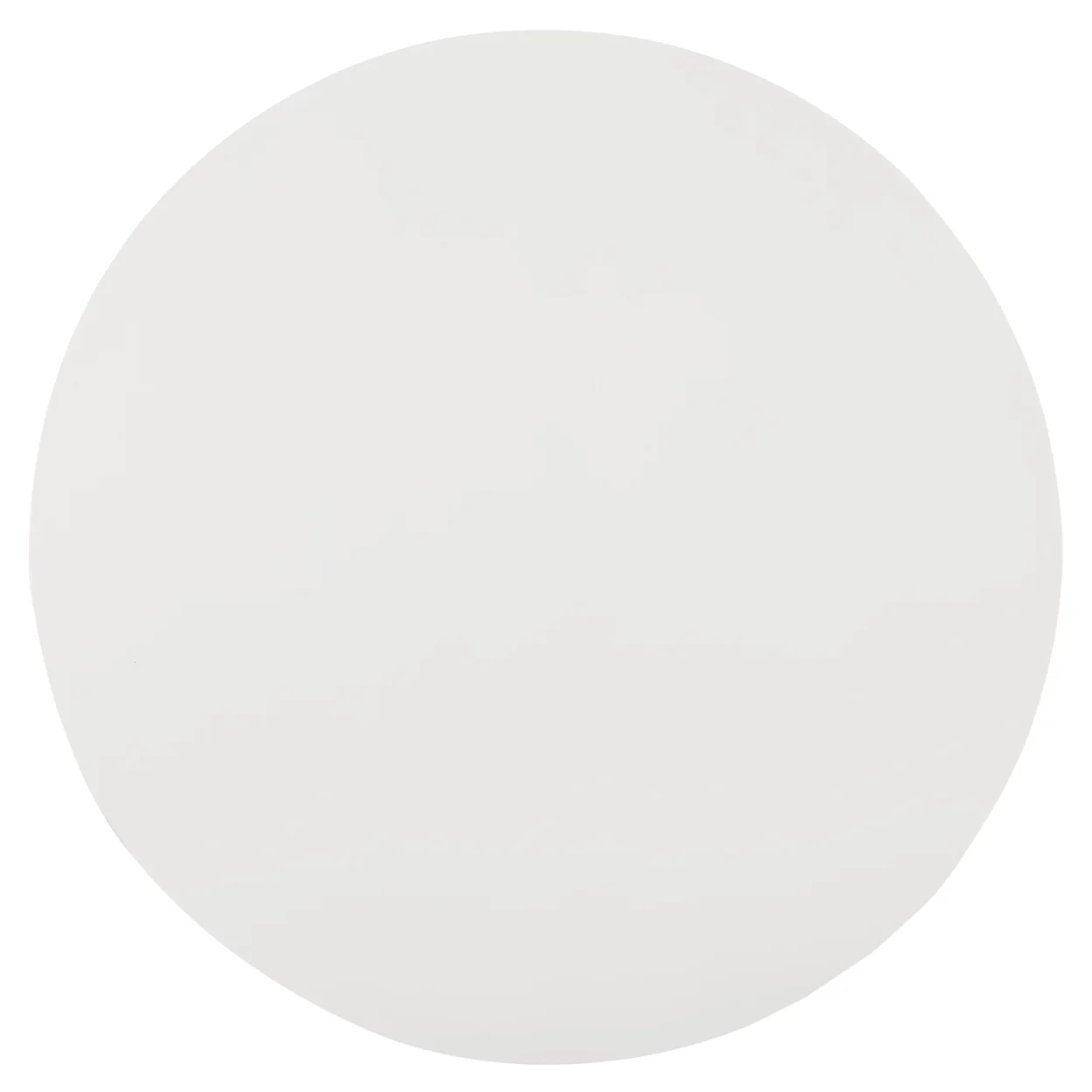 SAFAVIEH Josiah Retro Round Lacquer Accent Table White / Dark Brown