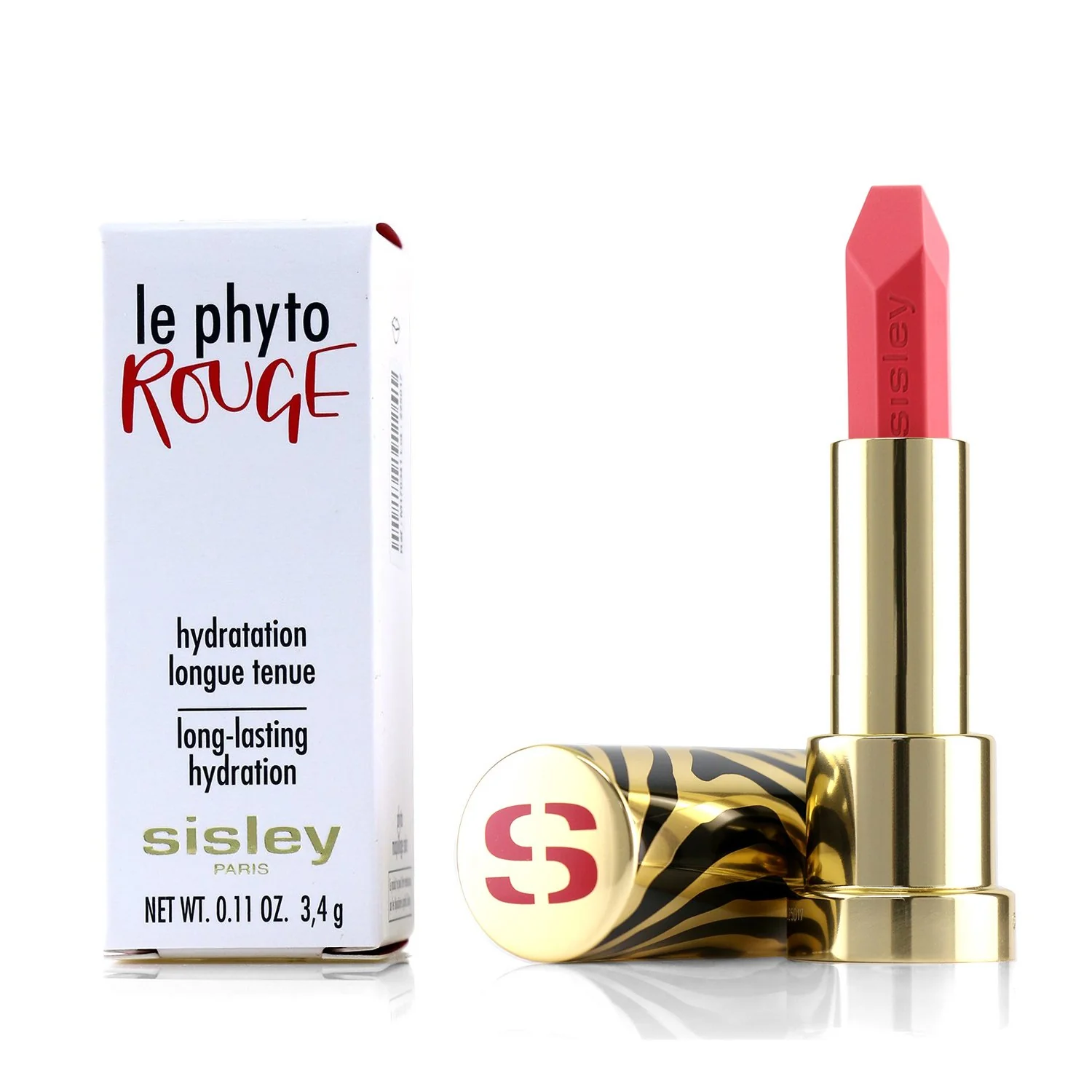 Sisley Le Phyto Rouge Long Lasting Hydration Lipstick - # 43 Rouge Capri  3.4g/0.11oz