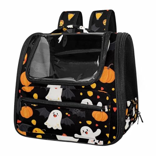 Halloween Pet Carrier Airline Approved Pet Carrier Bag Dog Carrier for Small Medium Cats Dogs Puppies Kitten