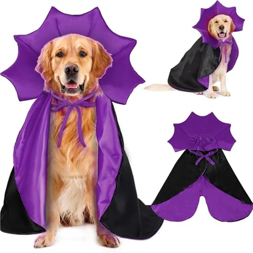 5 Pcs Halloween Pet Vampire Cloak Costumes Cosplay Attire for Dog Cat Kitten Puppy Pet Clothes Halloween
