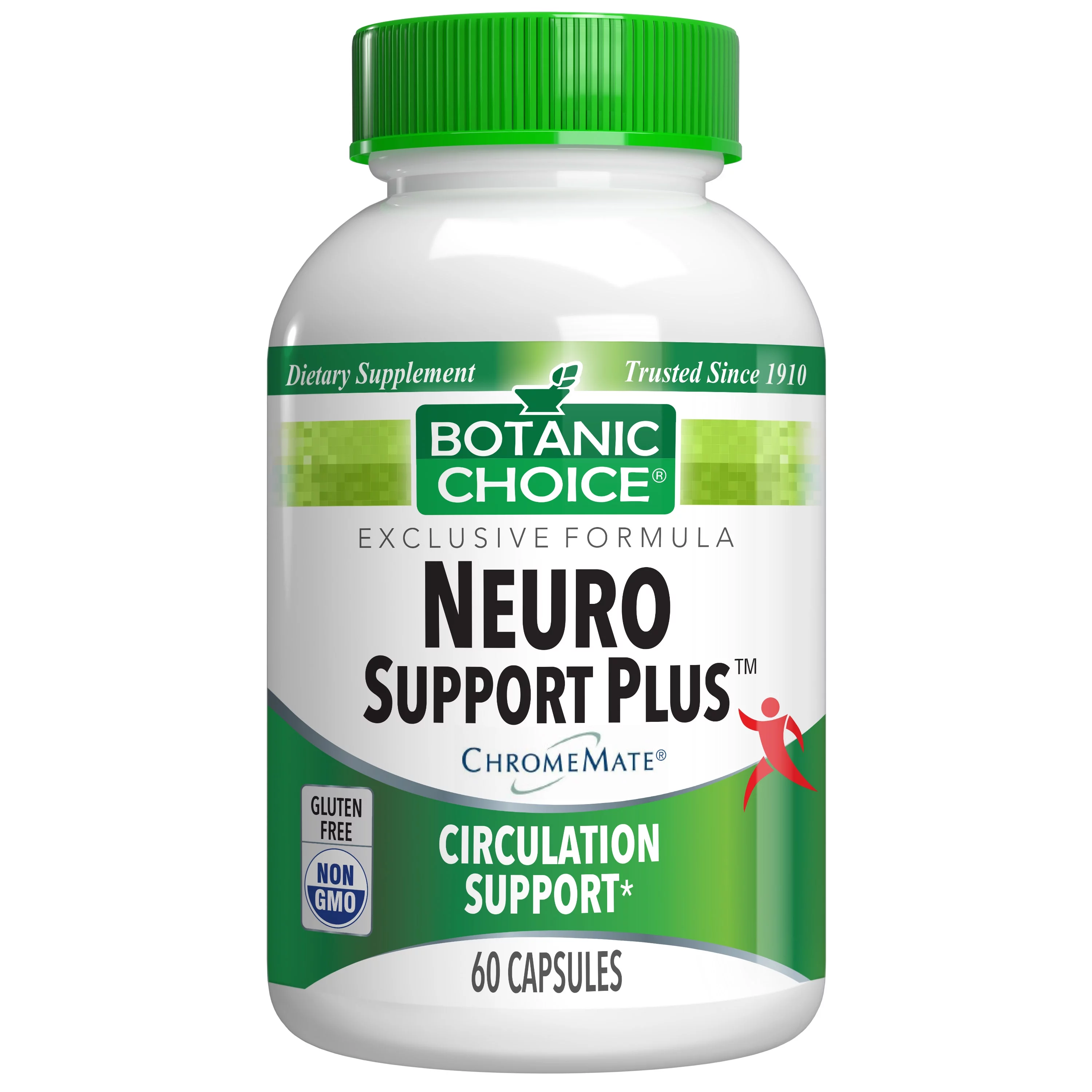 Botanic Choice Neuro Support Plus, 60 Ct - For Healthy Feet and Nerves