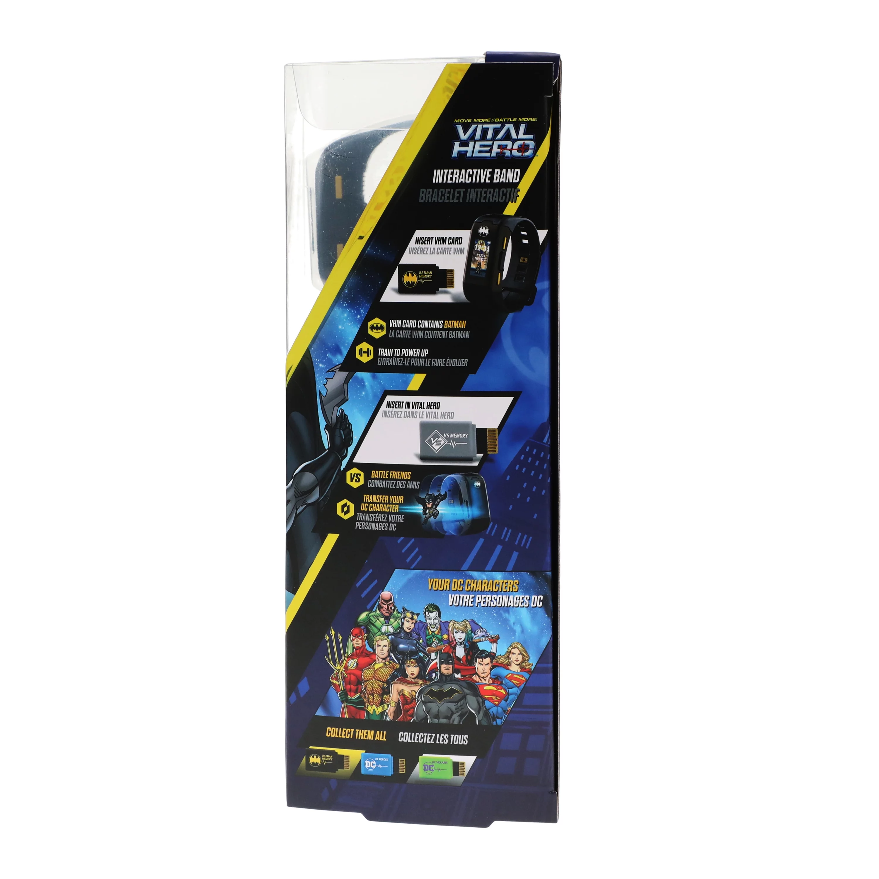 Vital Hero Batman - Interactive Band w/ Watch, Heart Rate, and Step Counter