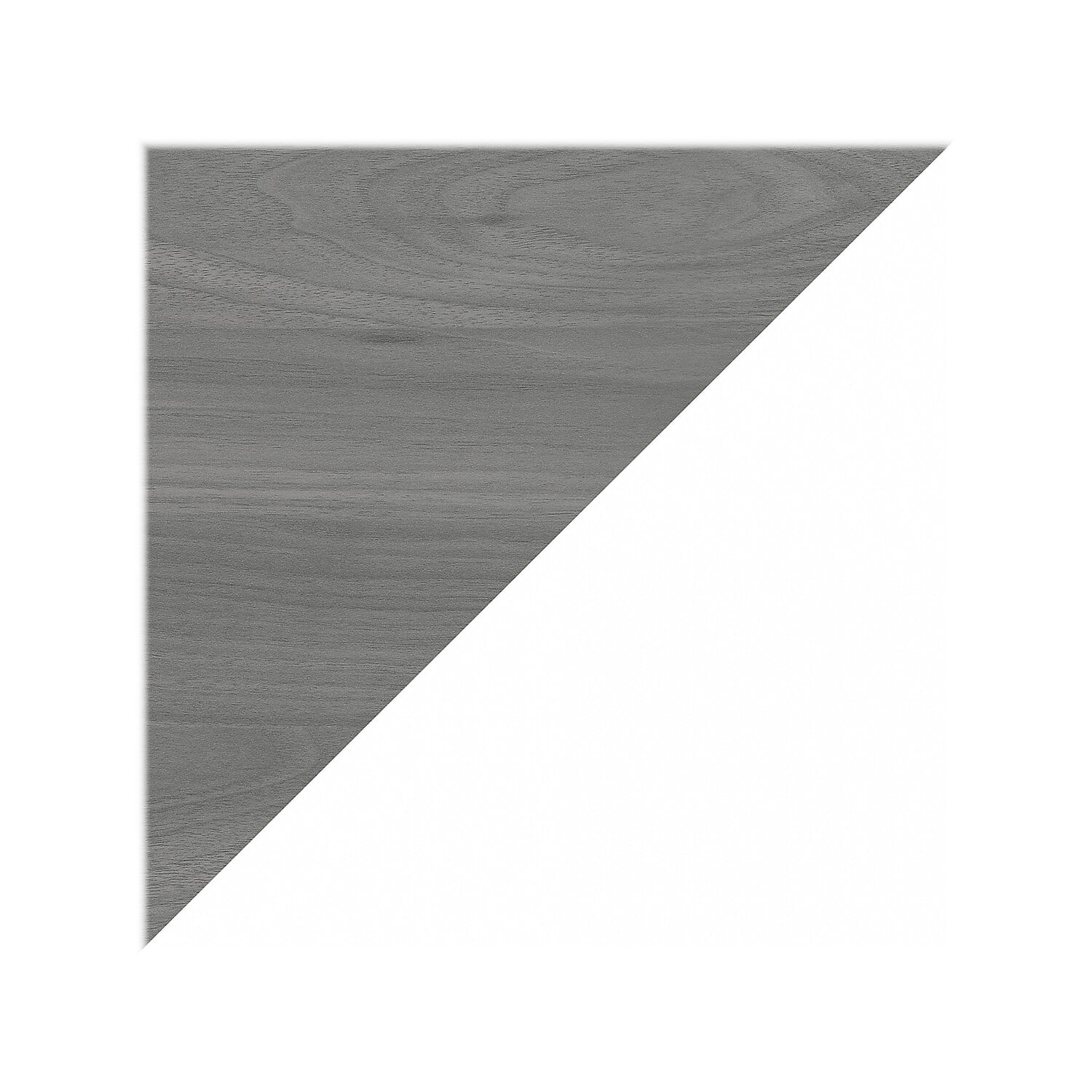 Bush Business Furniture Echo Bow Front Desk and Credenza with Mobile File Cabinet Pure White/Modern