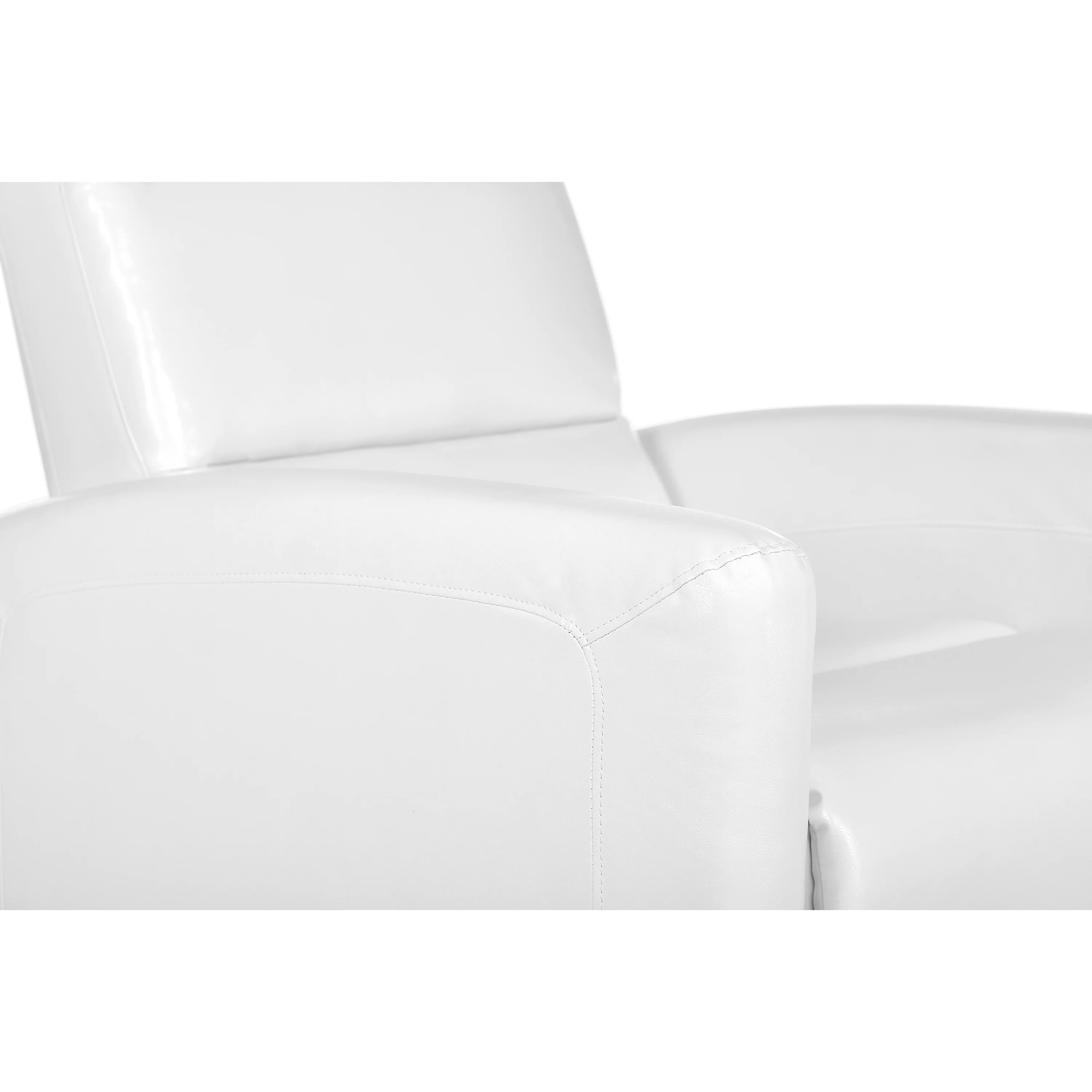 Evolur Reevo Swivel Glider In White