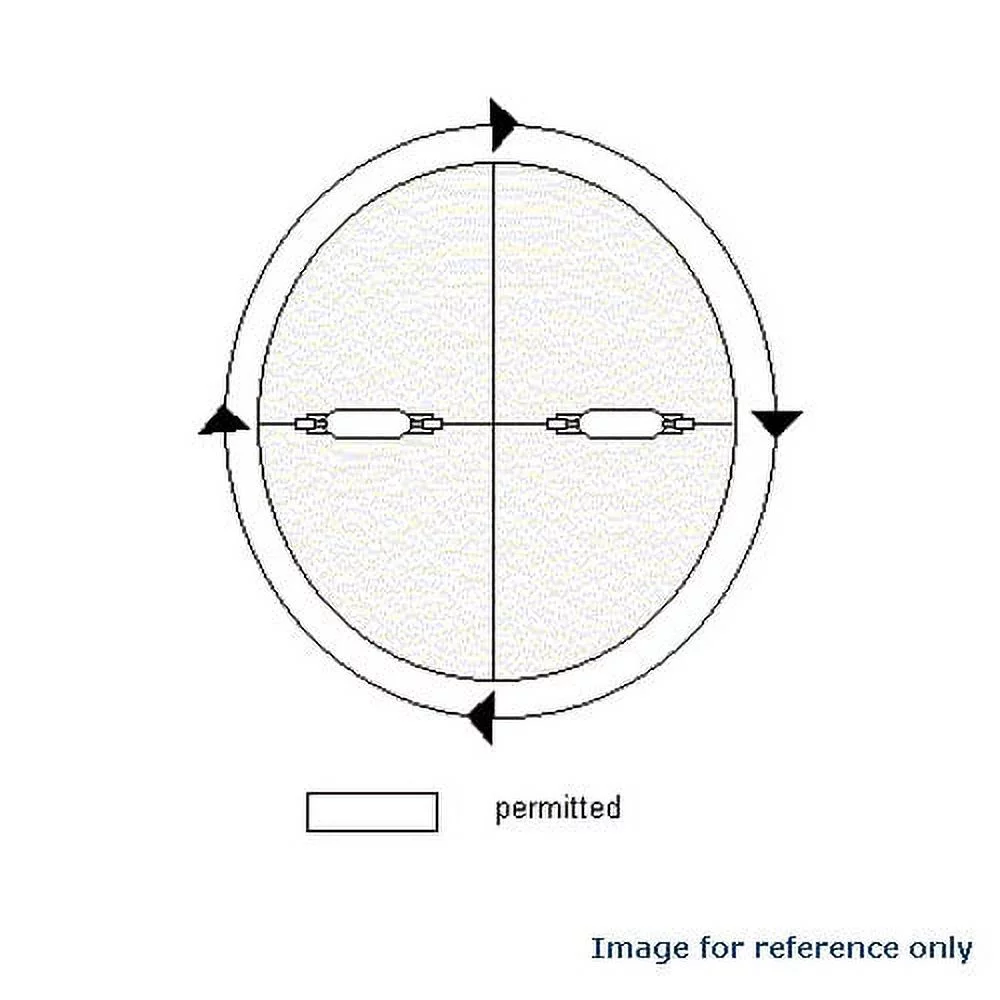 GE 90352 CMH 39W C130/M130 T4.5 G8.5 HID 3000K Metal Halide Bulb