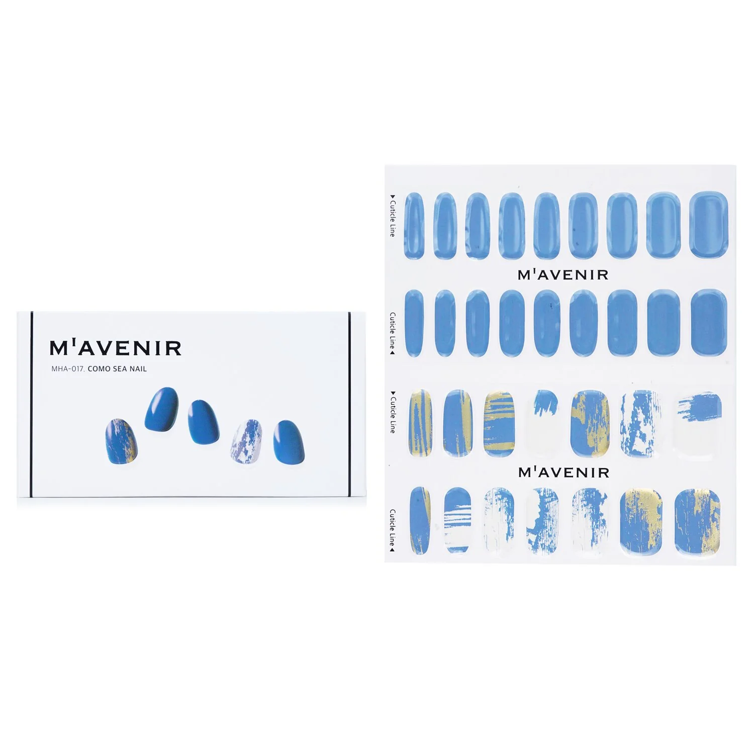 Mavenir Nail Sticker (Assorted Colour) - # Lollipops Nail  32pcs