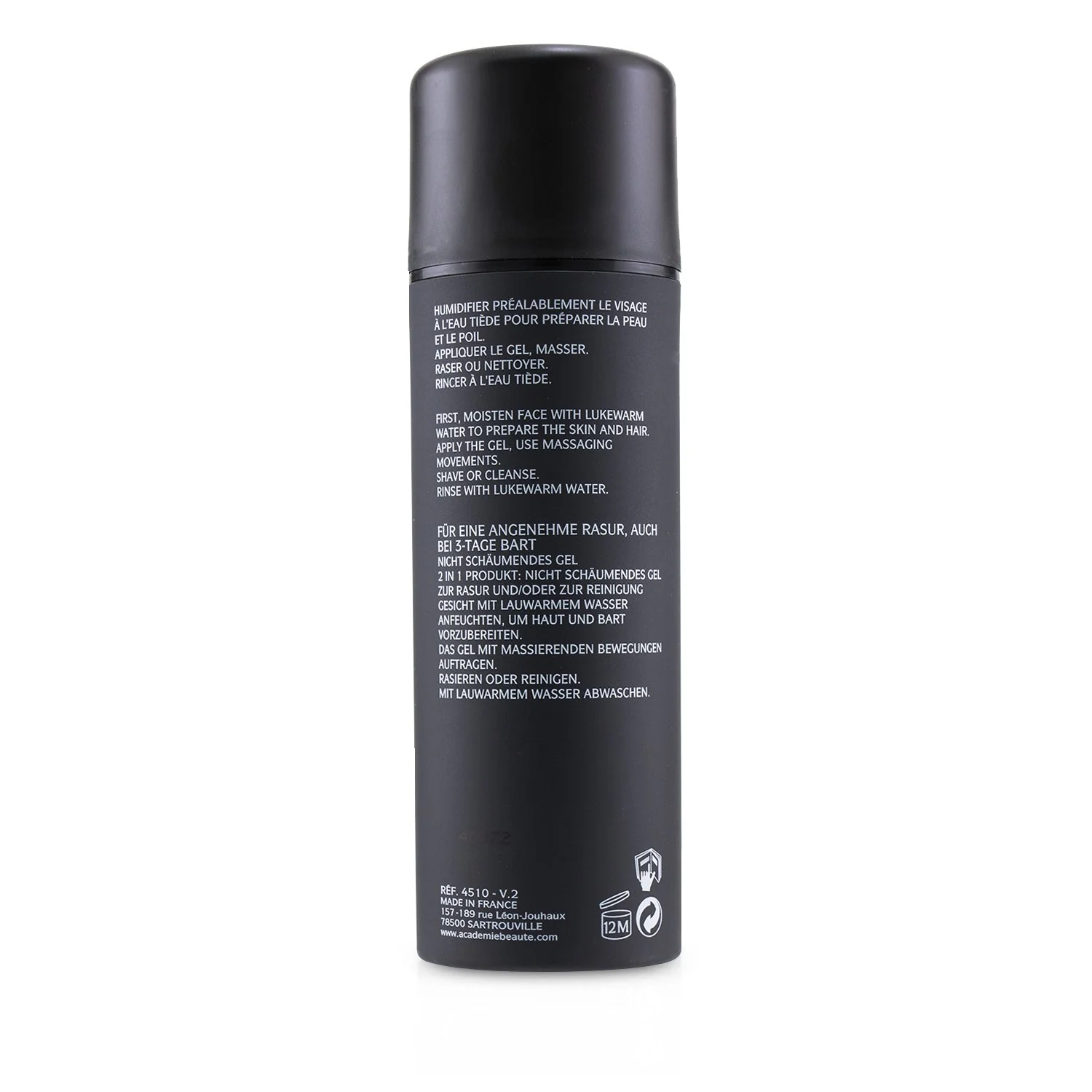 Academie Men Cleansing & Non-Foaming Gel  150ml/5oz