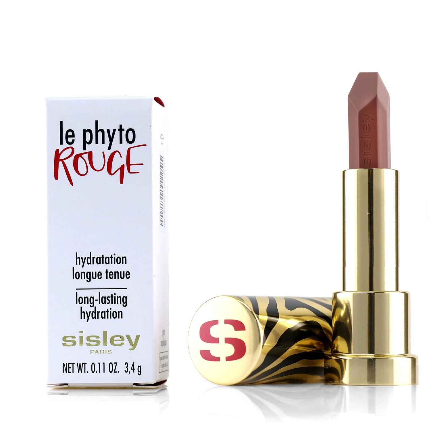 Sisley Le Phyto Rouge Long Lasting Hydration Lipstick - # 10 Beige Jaipur  3.4g/0.11oz