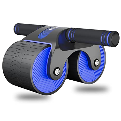 AB Wheel Roller with Automatic Rebound Assistance and Resistance Springs Perfect Home Gym Equipment for Men Women Abdominal Exercise Abdominal Fitness
