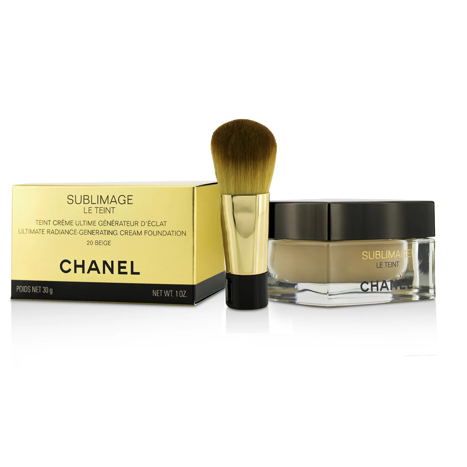 Chanel Sublimage Le Teint Ultimate Radiance Generating Cream Foundation - # 40 Beige  30g/1oz