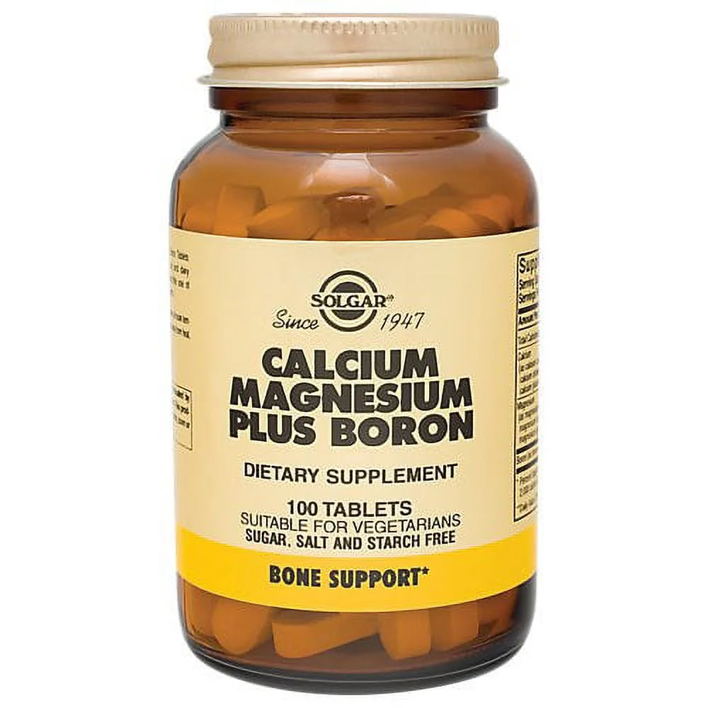Solgar Calciium Magnesium Plus Boron 100 tablet