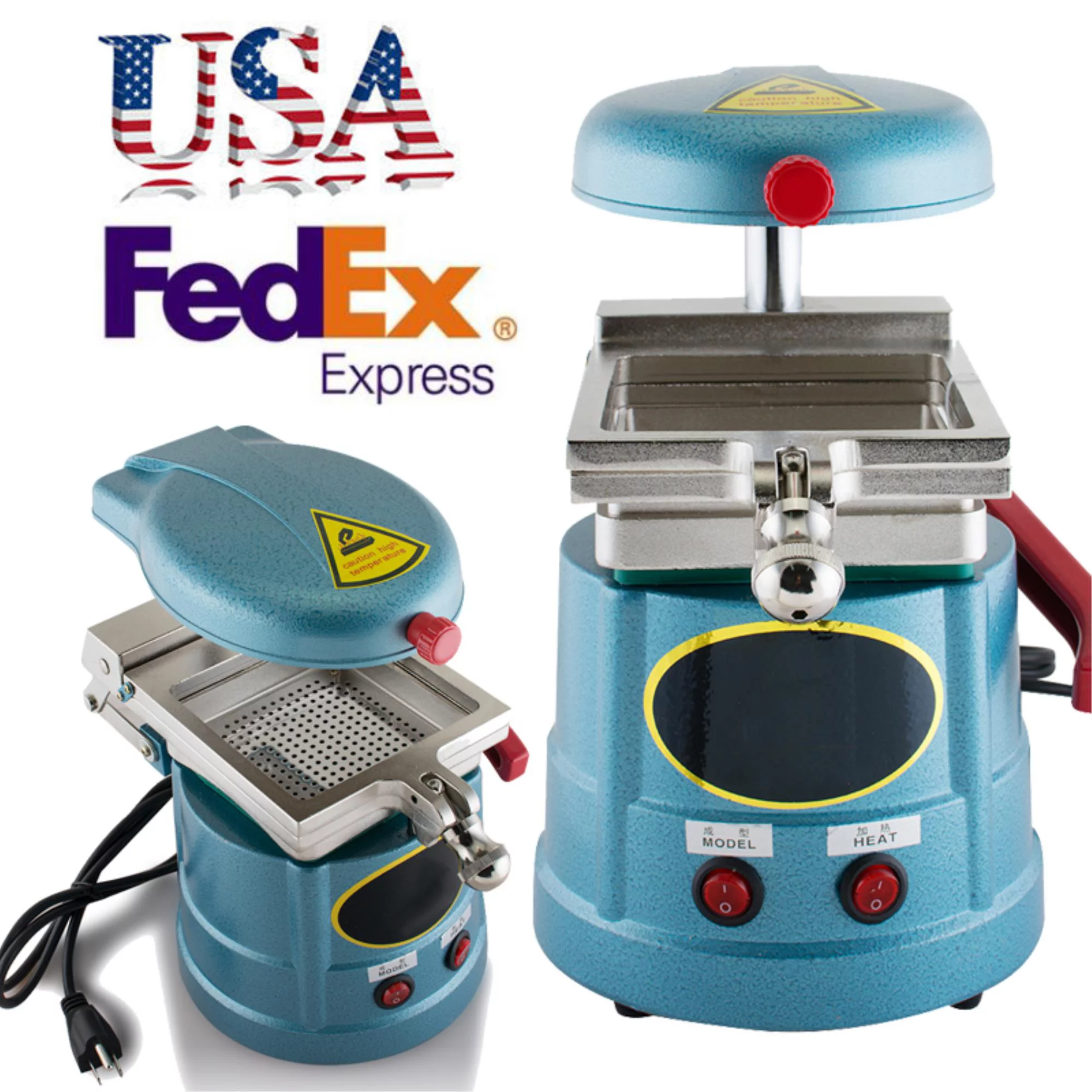 Upgrade Your Dental Lab with our High-Quality  800W Dental Vacuum Forming Machine - Ideal for Precise and Adjustable Heat Molding