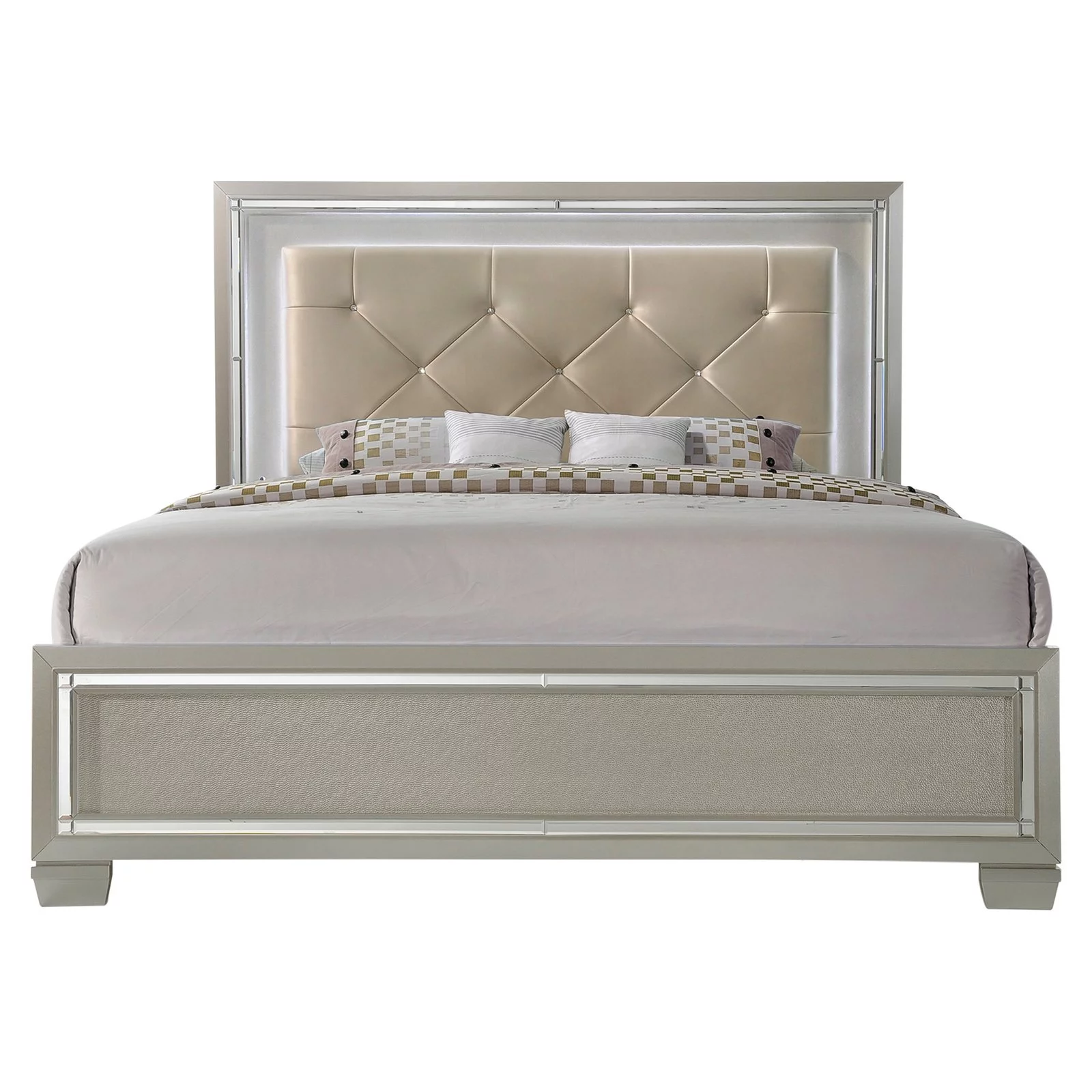 Picket House Furnishings Glamour King Panel Bed