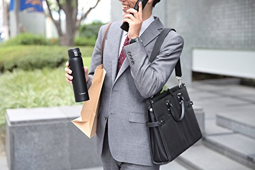 Zojirushi SM-SA60BA Stainless Steel Vacuum Insulated Mug, 1 Count (Pack of 1), Black, 20 oz.