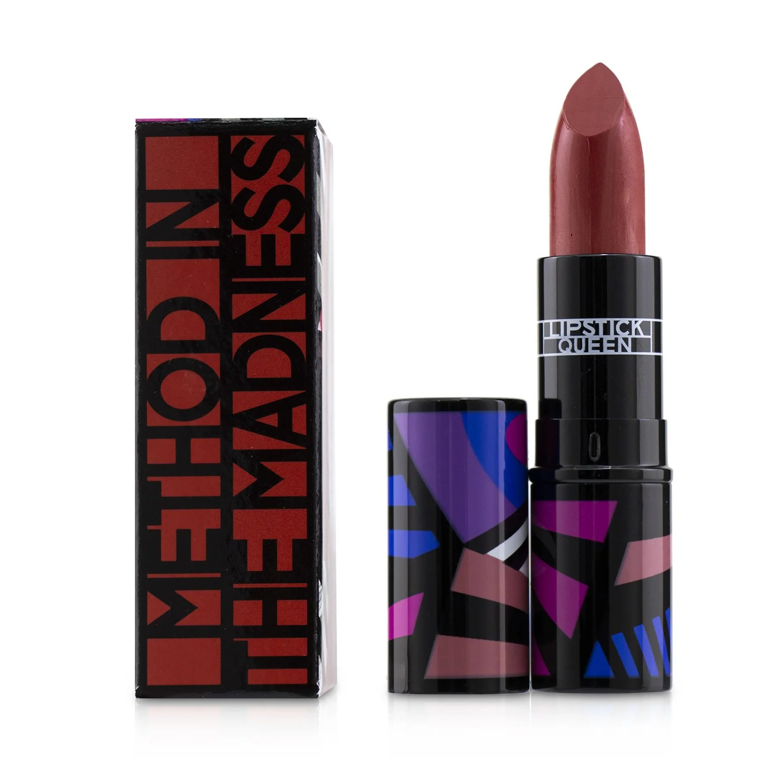 Lipstick Queen Method In The Madness Lipstick - # Peculiar Pink (Creamy Nude And Deep Pink)  3.5g/0.12oz