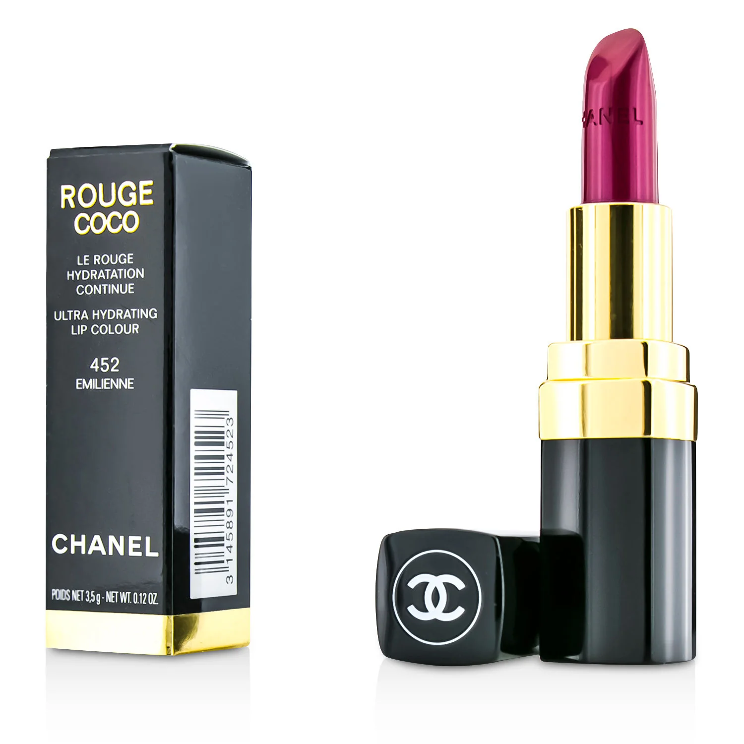 Chanel Rouge Coco Ultra Hydrating Lip Colour - # 424 Edith  3.5g/0.12oz