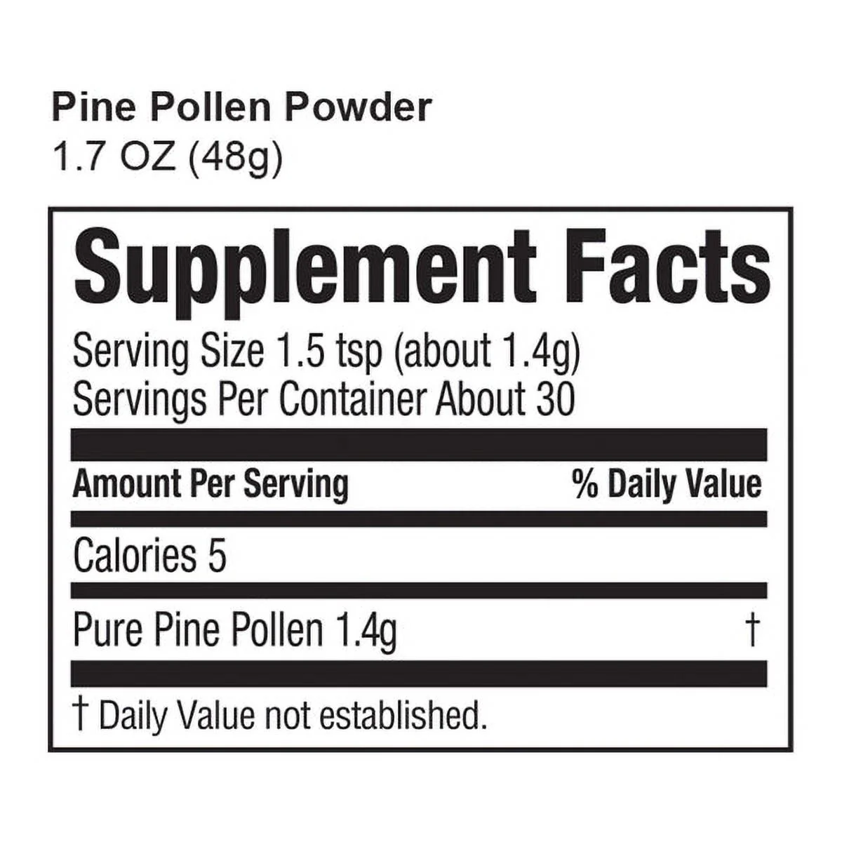 Surthrival - Pine Pollen Mega Nutrition - 48 Grams