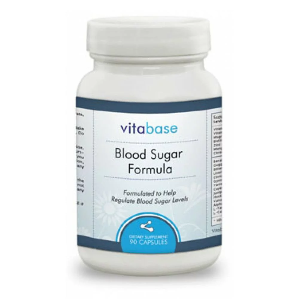 Vitabase Blood Sugar Formula - 90 Capsules