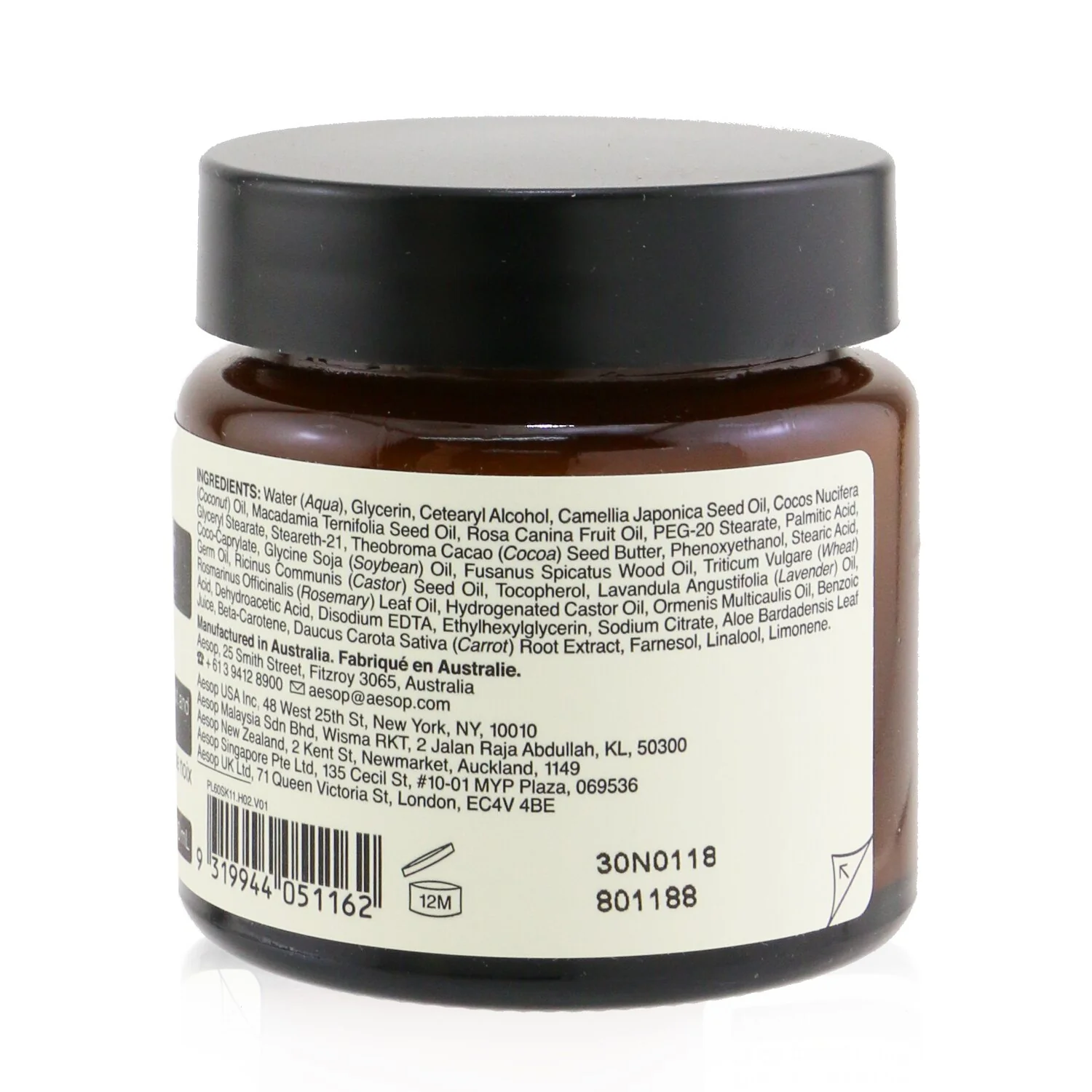 Aesop Camellia Nut Facial Hydrating Cream  120ml/4.1oz