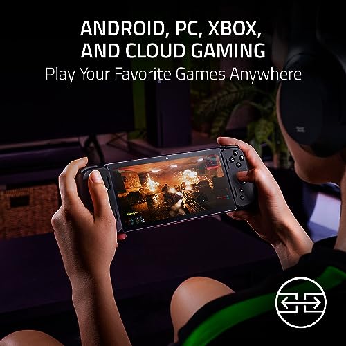 Razer Edge WiFi Gaming Tablet: Snapdragon G3X Gen 1 - Console-Class Control with HyperSense Haptics - 6.8” 144Hz AMOLED FHD+ Touchscreen - Android, PC, Xbox, Cloud Gaming - Powered Nexus App