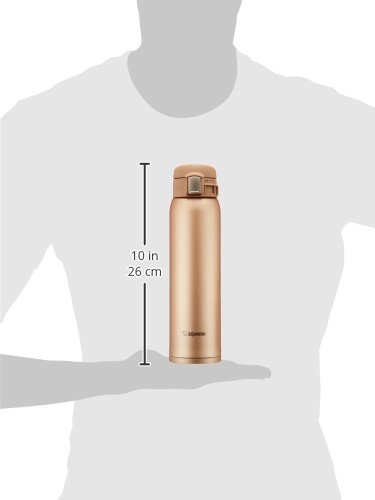 Zojirushi SM-SA60BA Stainless Steel Vacuum Insulated Mug, 1 Count (Pack of 1), Black, 20 oz.