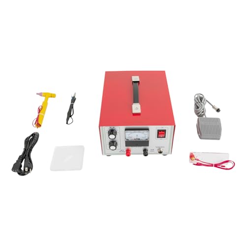 Jewelry Spot Welder, 110V 80A Pulse Sparkle Glisten Spot Welder 600W Portable Spot Welder for Jewelry Gold Silver Platinum Jewelry Welding