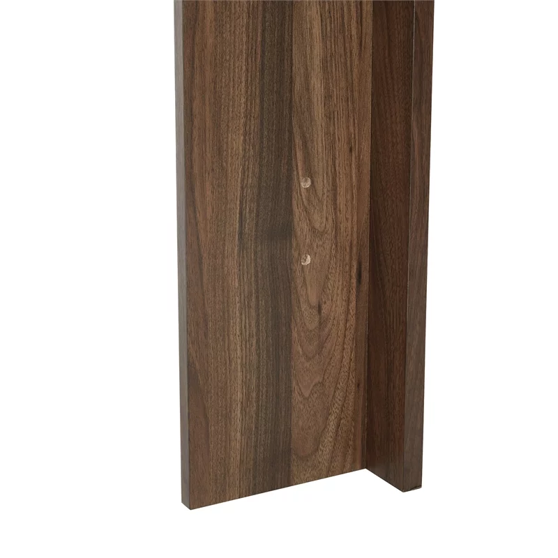 Stonebrook Queen/Full Headboard in Wood Classic Walnut Finish