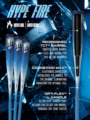 Easton | Hype FIRE Baseball Bat | USSSA | -5/-8/-10 Drop | 2 3/4