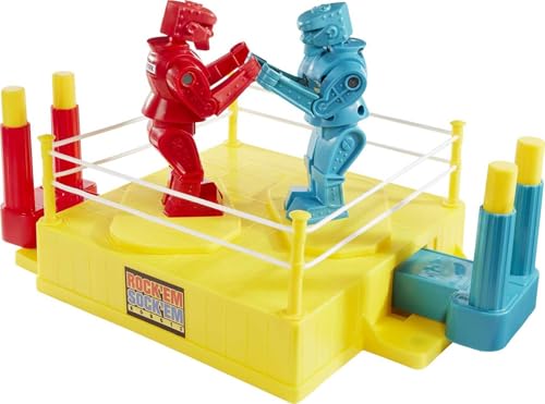 Mattel Games Rock 'Em Sock Em Robots: you control the battle of the robots in a boxing ring