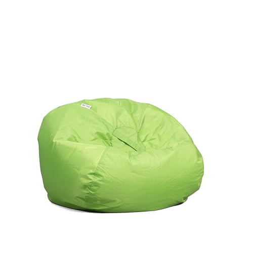 Big Joe Classic Bean Bag Chair, Sapphire Smartmax, Durable Polyester Nylon Blend, 2 feet Round