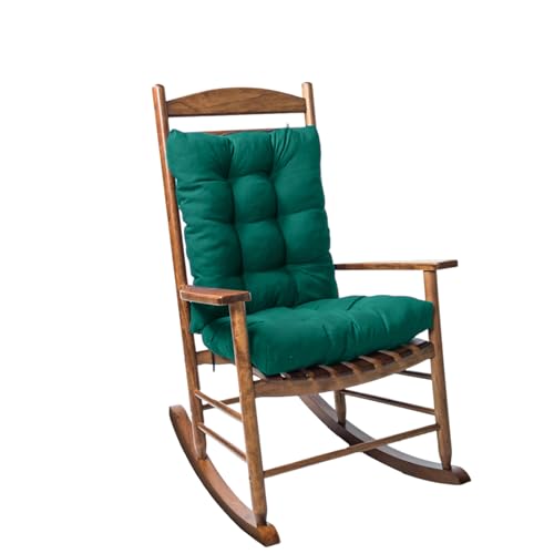 Indoor Outdoor Chair Cushion, 1 Pack Garden High Back Chair Cushions, Lounger Chair Pad, for Recliner Patio Chair, Burgundy