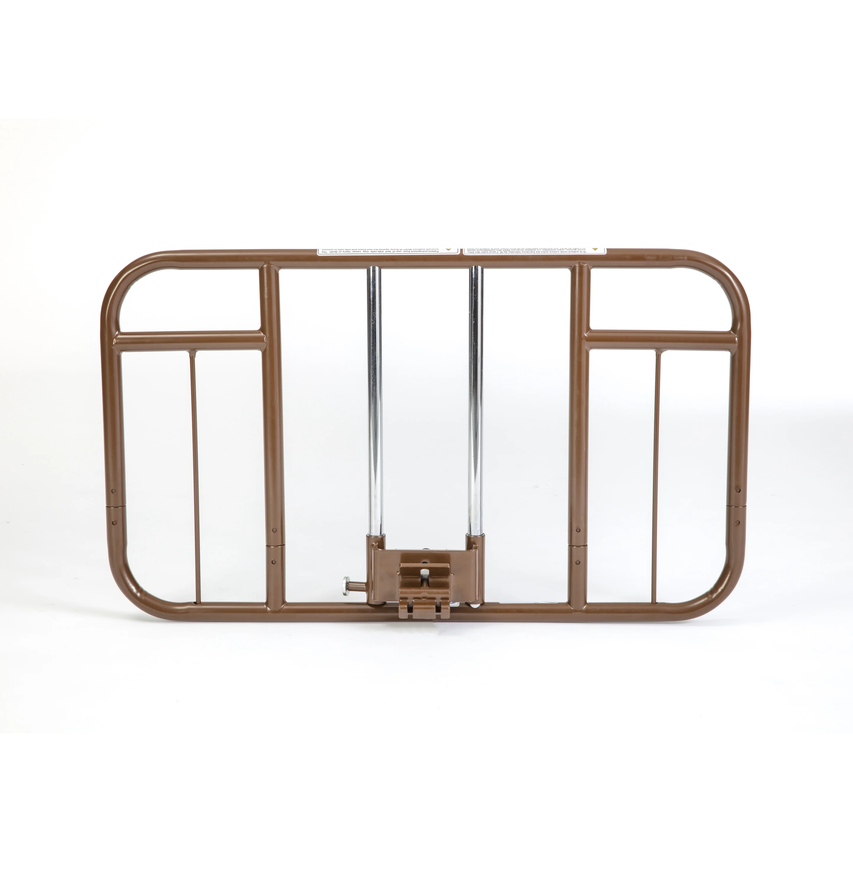 Invacare Clamp-On Half-Length Rails for Homecare Beds, 1 Pair of Bed Rails, 6630DS