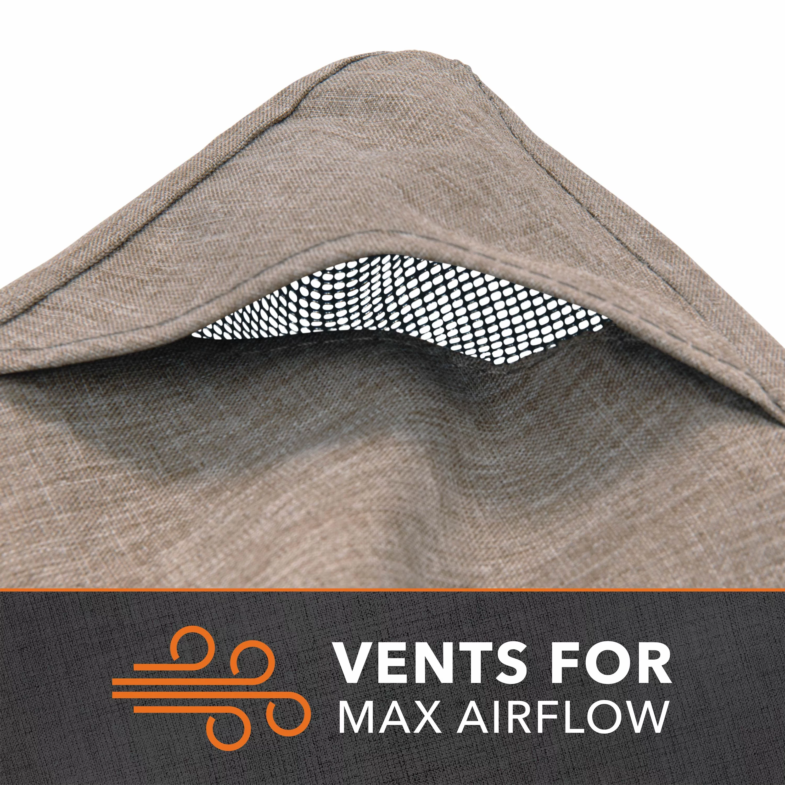 Modern Leisure Garrison Rect/Oval Patio Table & Chair Set Cover, Waterproof, 108