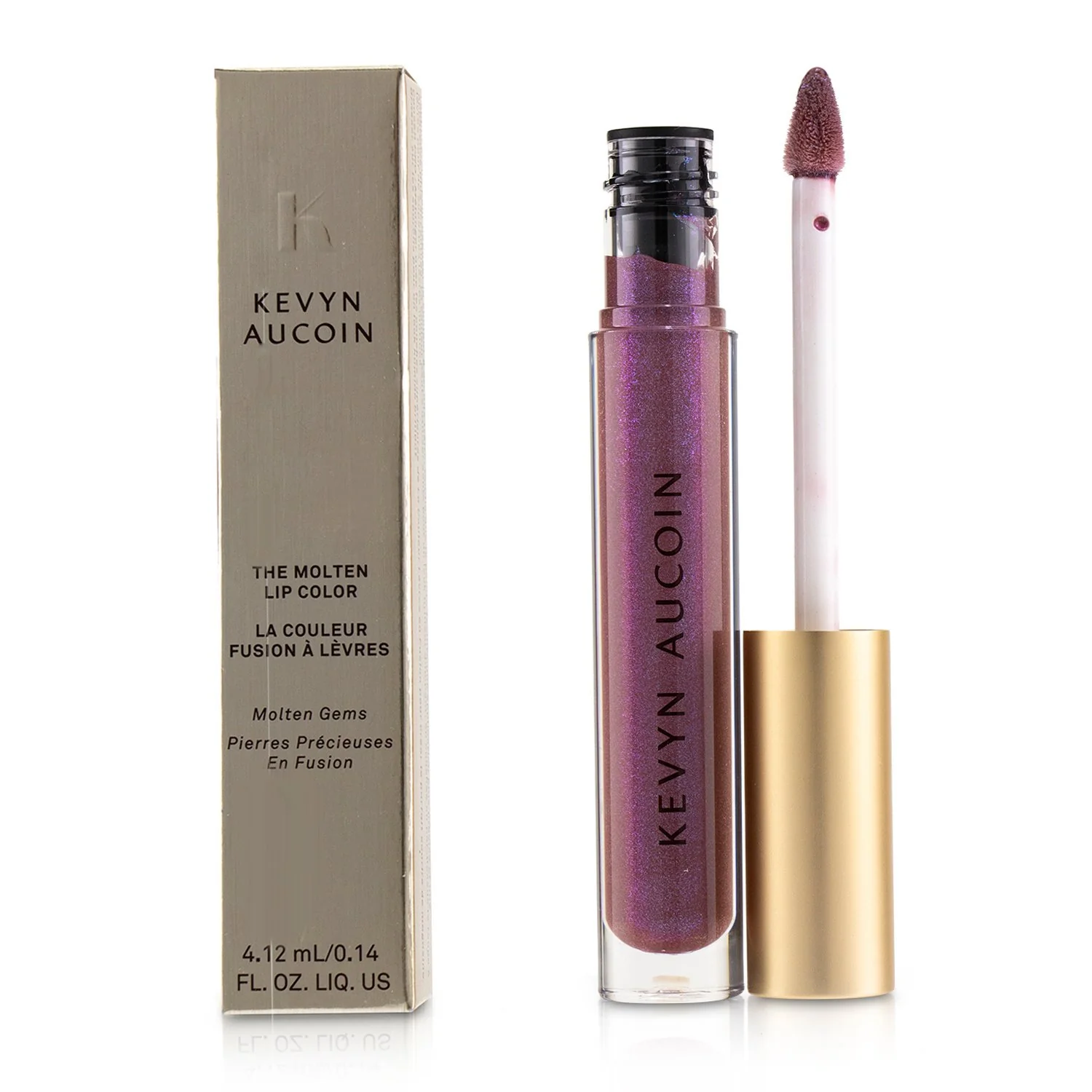 Kevyn Aucoin The Molten Lip Color Molten Gems - # Blue Amethyst  4.12ml/0.14oz