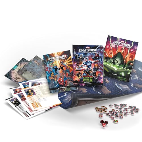 Marvel Multiverse RPG: Escape from Planet Hulk Starter Set - Action-Packed Superhero Roleplaying Game, Strategy Game for Kids & Adults, Ages 12+, 2-7 Players, 4 Hour Playtime, Made by CMON
