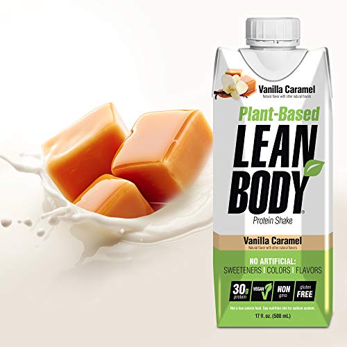 Labrada Lean Body Ready-to-Drink Strawberry Protein Shake, 40g Protein, Whey Blend, 0 Sugar, Gluten Free, 22 Vitamins & Minerals, 17 Ounce (Recyclable Carton & Lid - Pack of 12) LABRADA
