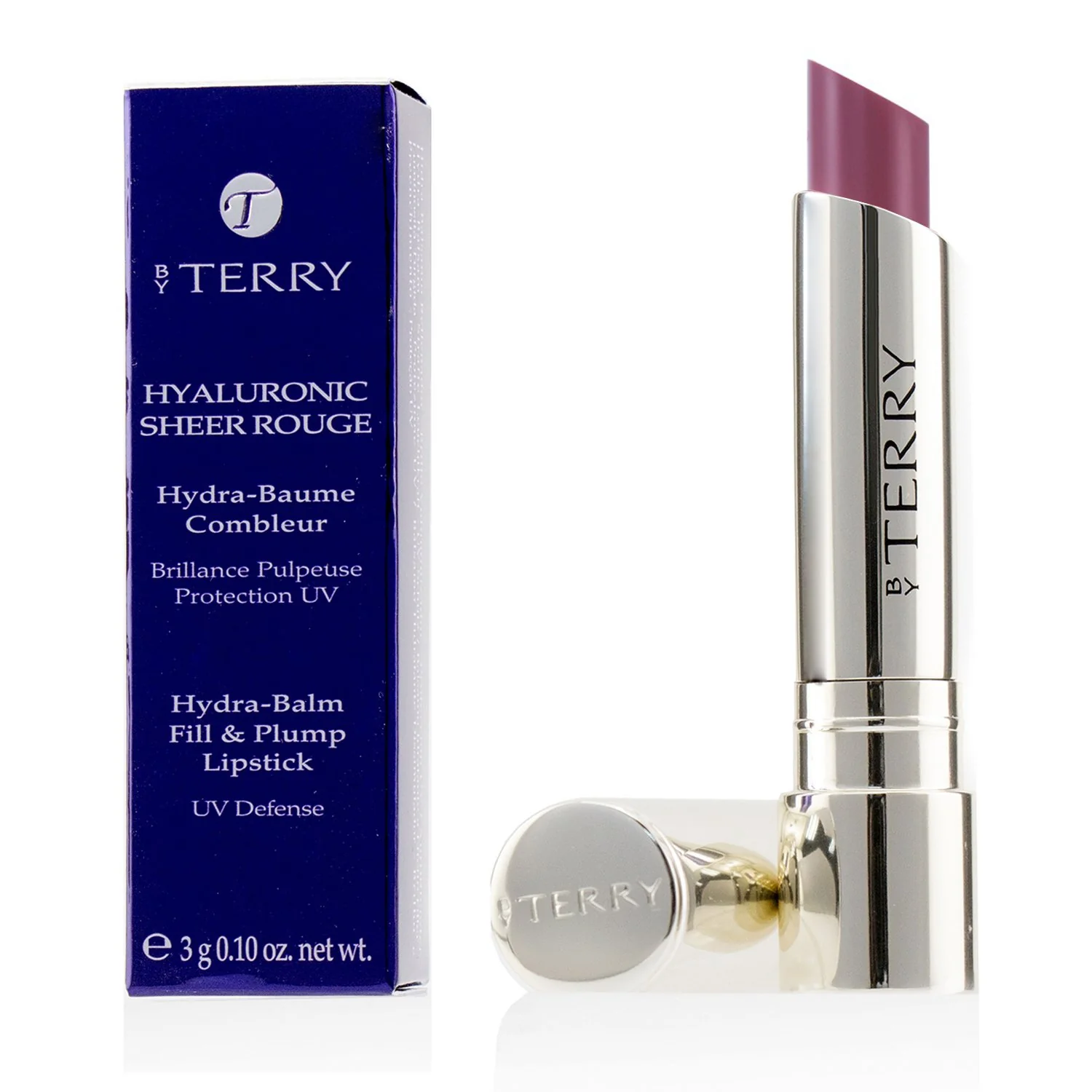 By Terry Hyaluronic Sheer Rouge Hydra Balm Fill & Plump Lipstick (UV Defense) - # 11 Fatal Shot  3g/0.1oz