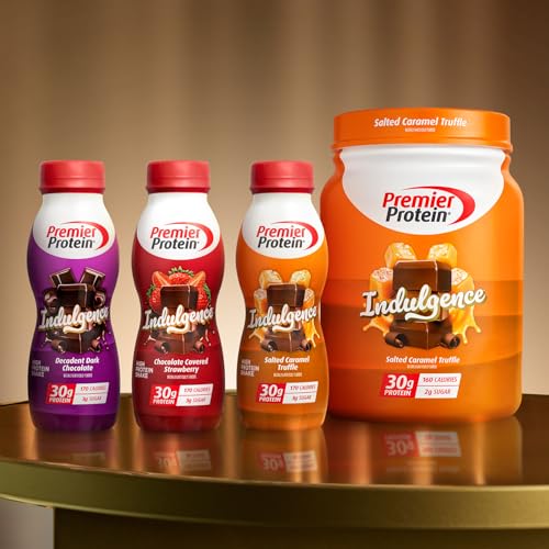 Premier Protein Powder, Vanilla Milkshake, 30g Protein, 1g Sugar, 100% Whey Protein, Keto Friendly, No Soy Ingredients, Gluten Free, 17 Servings, 23.3 Ounces